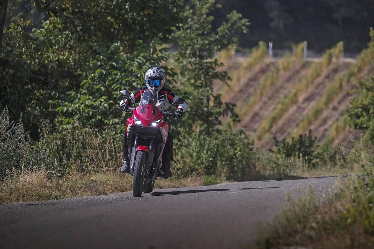 Moto Morini X-Cape: punto di FUGA